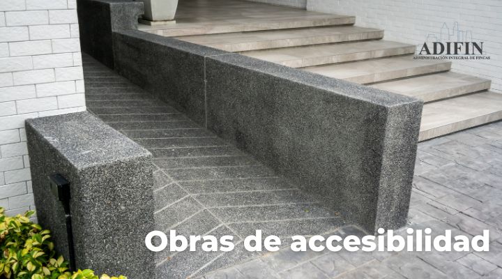 Obras de accesibilidad universal en la comunidad de vecinos